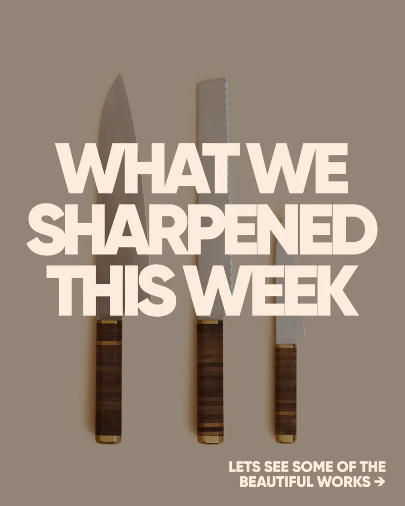 What we sharpened this week